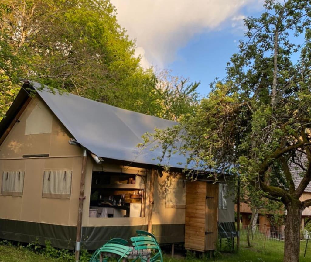 Ecolodge Beauregard Treigny Exterior foto